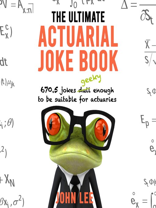 Title details for The Ultimate Actuarial Joke Book by John Lee - Wait list